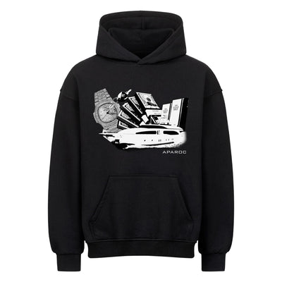 APAROC STUDIOS - LIFESTYLE HOODIE - SCHWARZ