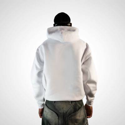 APAROC STUDIOS - NEEDMONEY HOODIE - WEISS