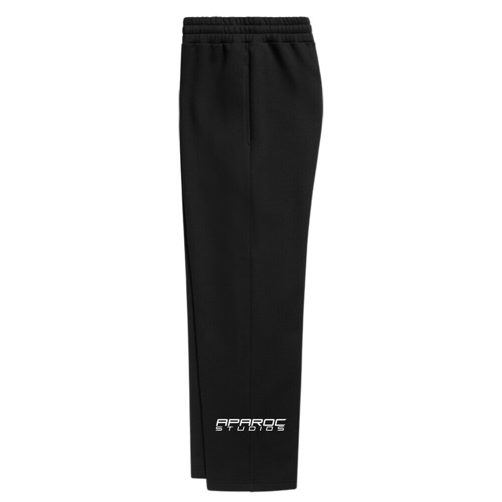 APAROC STUDIOS - AS - OVERSIZED - SWEATPANTS - SCHWARZ